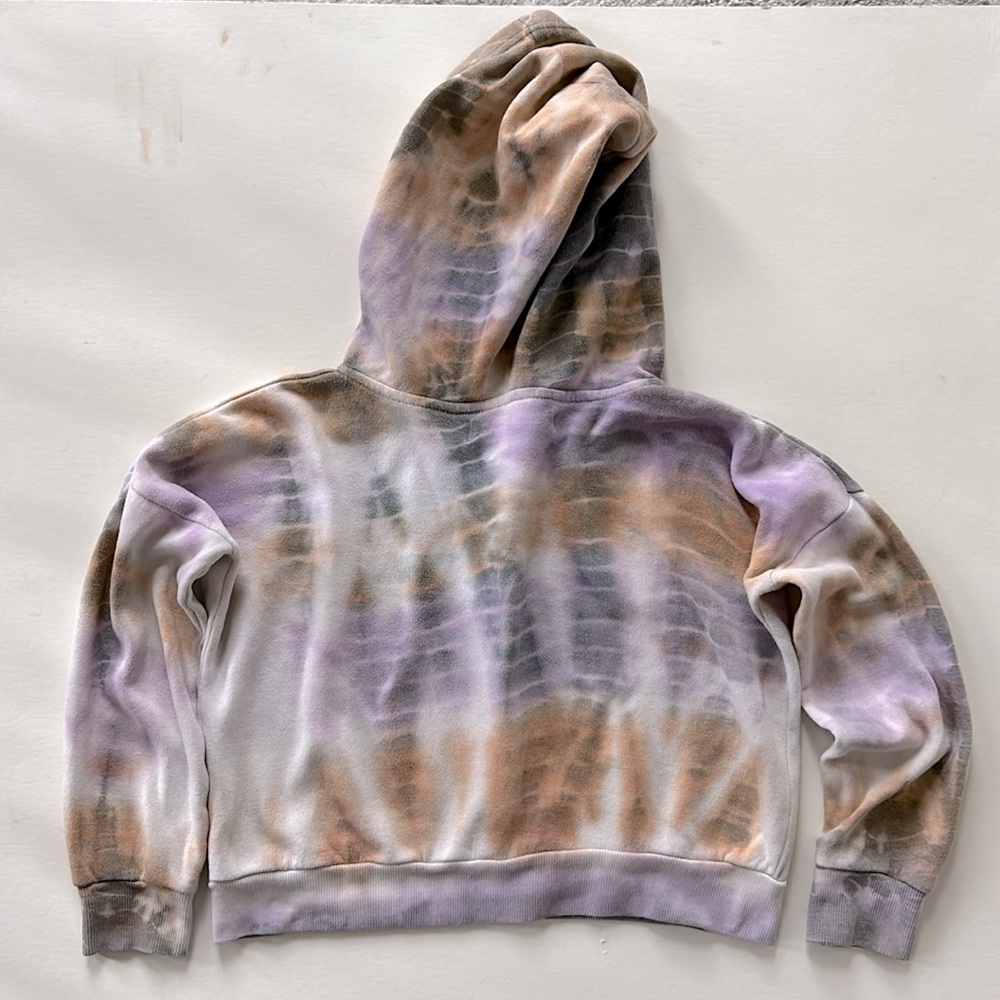 Girls Vintage Havana Tie Dye Hoodie - Picture 6 of 7